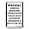 Signmission Safety Sign, 18 in Height, Aluminum, 12 in Length, Equine - Maine A-1218 Equine - Maine - alternate 1